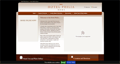 Desktop Screenshot of hotelphiliarome.com